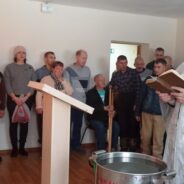 Великое освящение воды в Борисовском психоневрологическом интернате